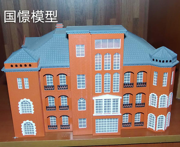 香格里拉市建筑模型