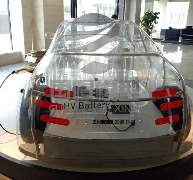 香格里拉市透明车模型